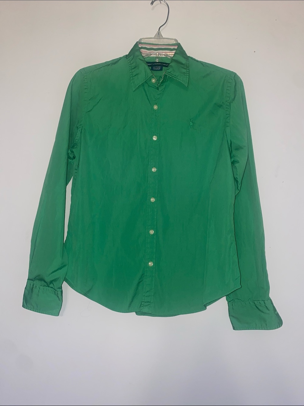 Ralph Lauren Green Button-Down Shirt